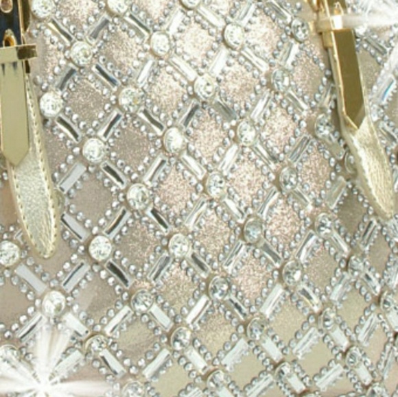 Sparkling Rhinestone Shopper - Picture 2 of 3